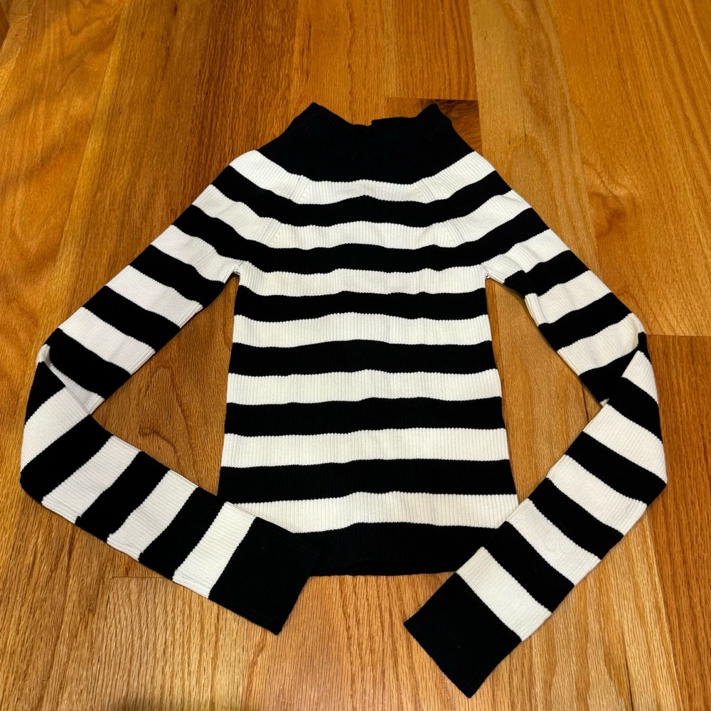 Zara Knit Sweater with Open Back